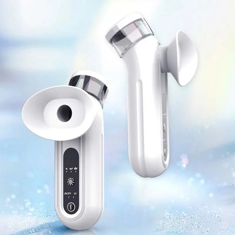 Hot Cold Compress Eye Steamer Relieve Fatigue Dry Eyes Moisturizing Heating Face Eye Massager Mask Humidifier Mist Nano Sprayer